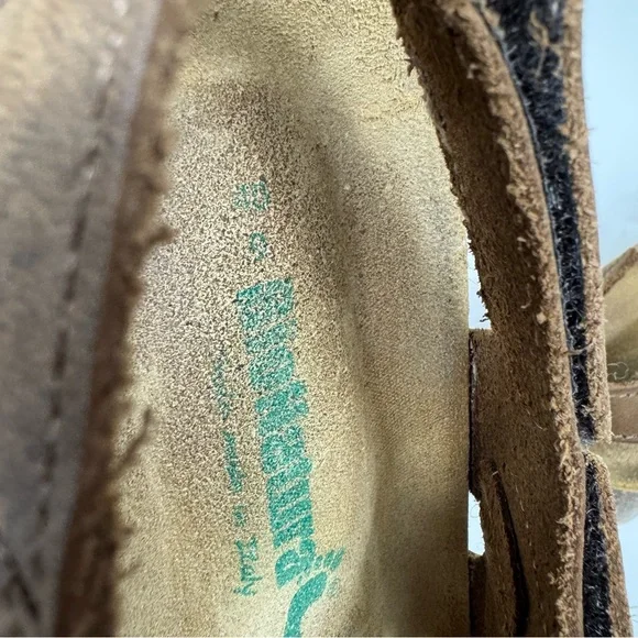 Bionatura leather Mary Jane cork heel shoes Brown Comfort - Picture 12 of 12